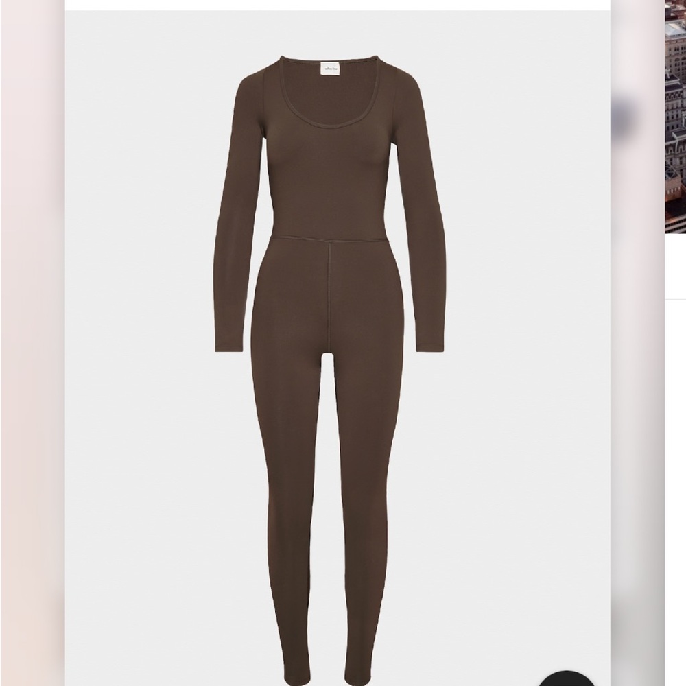 Wilfred free maxe jumpsuit rich mocha brown